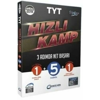 Oksijen Yayınları Tyt Hızlı Kamp 3 Adımda Net Başarı Komisyon