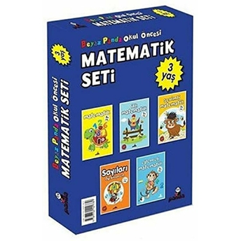 Okul Öncesi 3 Yaş Matematik Seti (5 Kitap) Afife Çoruk