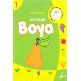 Okul Öncesi Boyamalı Alıştırma 10 Kitap 320 Sayfa Kolektif