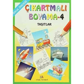 Okul Öncesi Çıkartmalı Boyama Seti (4 Kitap Takım) Kolektif