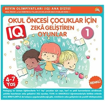 Okul Öncesi Çocuklar Için Iq Zeka Geliştiren Oyunlar 1  (4-7 Yaş)