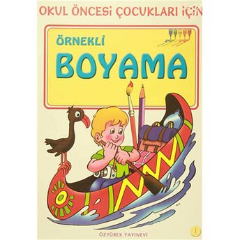 Okul Öncesi Çocuklar Için Renkli Boyama (30 Kitap Takım) Kolektif