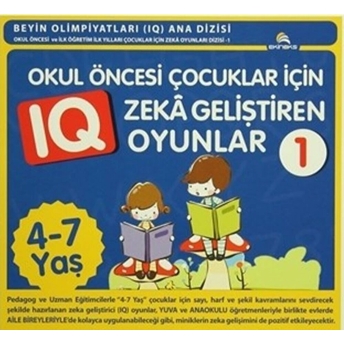 Okul Öncesi Çocuklar Için Zeka Geliştiren Oyunlar (8 Kitap)