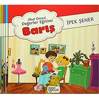 Okul Öncesi Değerler Eğitimi Seti (5 Kitap) Ipek Şener