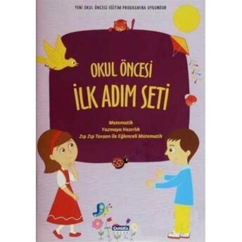 Okul Öncesi Ilk Adım Seti (3 Kitap) Abdullah Özbek