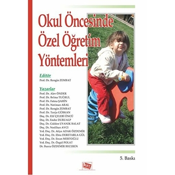 Okul Öncesi Özel Öğretim Yöntemleri-Neslihan Avcı