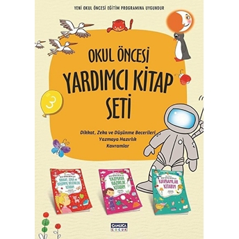 Okul Öncesi Yardımcı Kitap Seti (3 Kitap Takım) Abdullah Özbek, Bilal Gezer