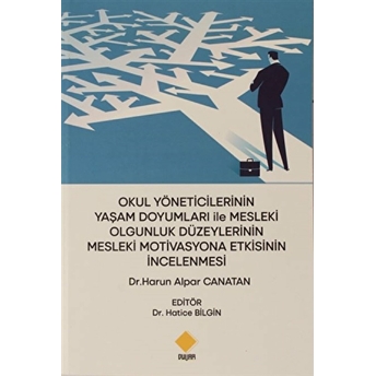 Okul Yöneticilerinin Yaşam Doyumları Ile Mesleki Olgunluk Düzeylerinin Mesleki Motivasyona Etkisinin Incelenmesi Hatice Bilgin