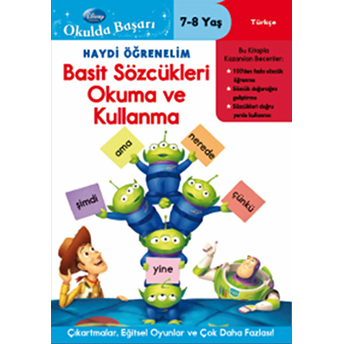 Okulda Başarı 22 - Haydi Öğrenelim Basit Sözcükleri Okuma Ve Kullanma (7-8 Yaş) Kolektif