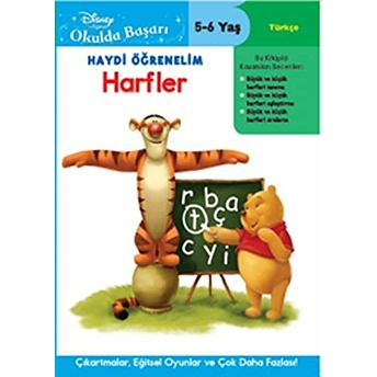 Okulda Başarı - Haydi Öğrenelim Harfler (5-6 Yaş) Kolektif