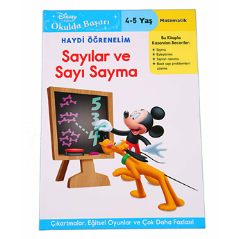 Okulda Başarı - Sayılar Ve Sayma Mickey (4-5 Yaş) Kolektif