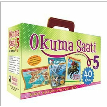 Okuma Saati Seti 5. Sınıf (40 Kitap) Kolektif