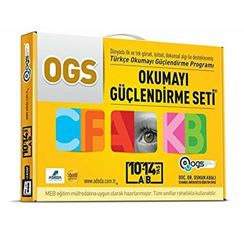 Okumayı Güçlendirme Seti 10-14 Yaş (2 Kitap Karton Kutu Set) Osman Abalı