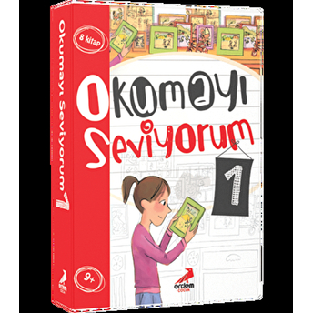 Okumayı Seviyorum 1 Dizisi - 8 Kitap Kolektif