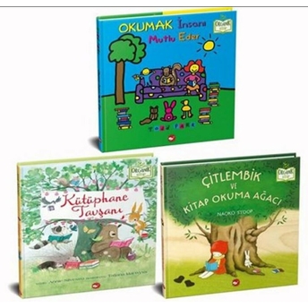 Okumayı Seviyorum Set - Organik Kitap (3 Kitap Tak Todd Parr