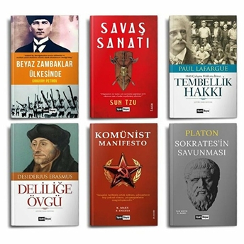 Okunması Gereken Eserler - 6 Kitap Grigory Petrov, Sun Tzu, Paul Lafargue, Desiderus Erasmus, Karl Marx, Friedrich Engels, Platon