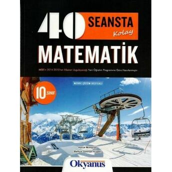 Okyanus 10. Sınıf 40 Seansta Kolay Matematik Haluk Mimarlar - Meftuh Gökhan Küpeli