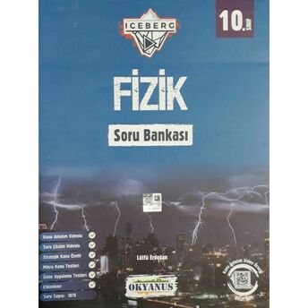 Okyanus 10. Sınıf Iceberg Fizik Soru Bankası (Yeni) Oktay Kurt Lütfü Erdoğan