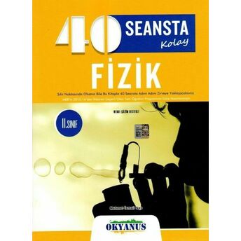 Okyanus 11. Sınıf 40 Seansta Kolay Fizik Mehmet Ismail Nas