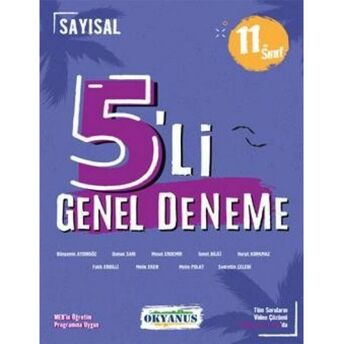 Okyanus 11. Sınıf Sayısal 5 Li Deneme Kolektif