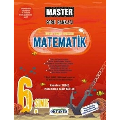 Okyanus 6. Sınıf Master Matematik Soru Bankası