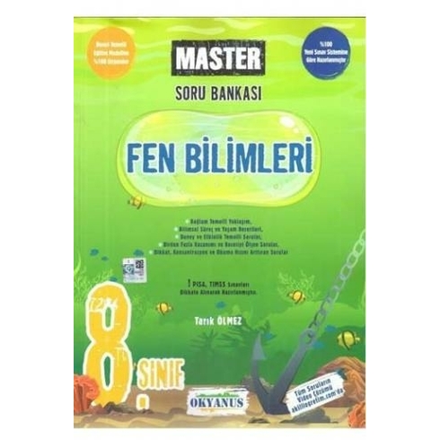 Okyanus 8. Sınıf Master Fen Bilimleri Soru Bankası