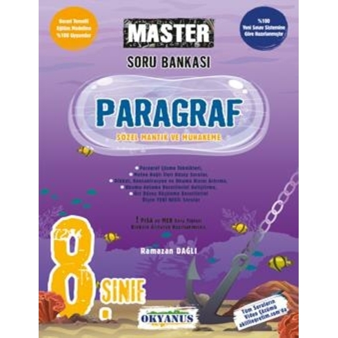 Okyanus 8. Sınıf Master Paragraf Soru Bankası