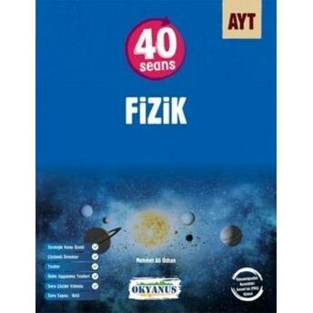 Okyanus Ayt 40 Seans Fizik Soru Bankası Mehmet Ali Özhan