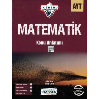 Okyanus Ayt Iceberg Matematik Konu Anlatımı (Yeni) Sabri Aksu - Tuncer Şimdi