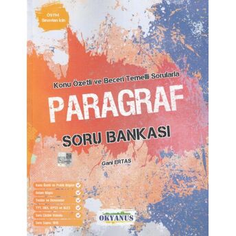 Okyanus Paragraf Soru Bankası (Yeni) Gani Ertaş