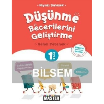 Okyanus Yayınları 1. Sınıf Bilsem Junior Master Düşünme Becerilerini Geliştirme Genel Yetenek Niyazi Şimşek