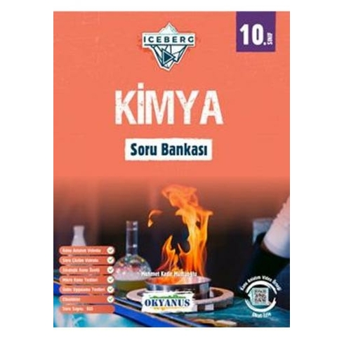 Okyanus Yayınları 10. Sınıf Kimya Iceberg Soru Bankası