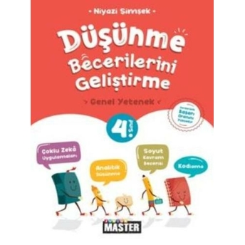 Okyanus Yayınları 4. Sınıf Bilsem Junior Master Düşünme Becerilerini Geliştirme Genel Yetenek Niyazi Şimşek