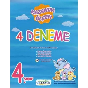 Okyanus Yayınları 4. Sınıf Kazanım Ölçen 4 Deneme Komisyon