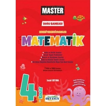 Okyanus Yayınları 4. Sınıf Matematik Master Soru Bankası Komisyon