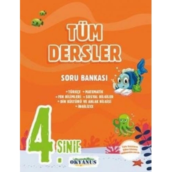 Okyanus Yayınları 4. Sınıf Tüm Dersler Soru Bankası Komisyon