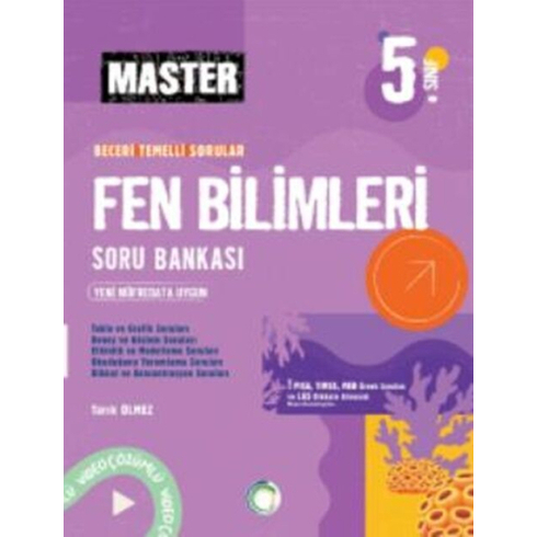 Okyanus Yayınları 5. Sınıf Master Fen Bilimleri Soru Bankası Tarık Ölmez