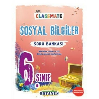 Okyanus Yayınları 6. Sınıf Sosyal Bilgiler Classmate Soru Bankası Komisyon