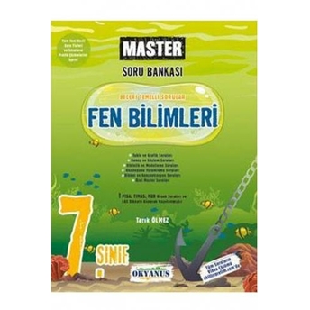 Okyanus Yayınları 7. Sınıf Master Fen Bilimleri Soru Bankası Komisyon