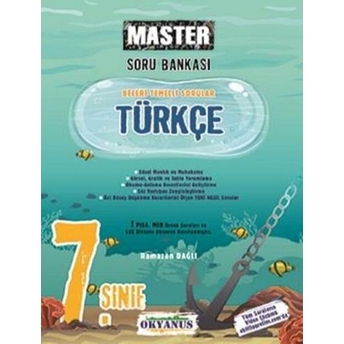 Okyanus Yayınları 7. Sınıf Master Türkçe Soru Bankası Ramazan Dağlı