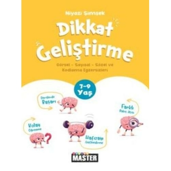 Okyanus Yayınları 7 Ve 9 Yaş Junior Master Dikkat Geliştirme Egzersizleri Niyazi Şimşek