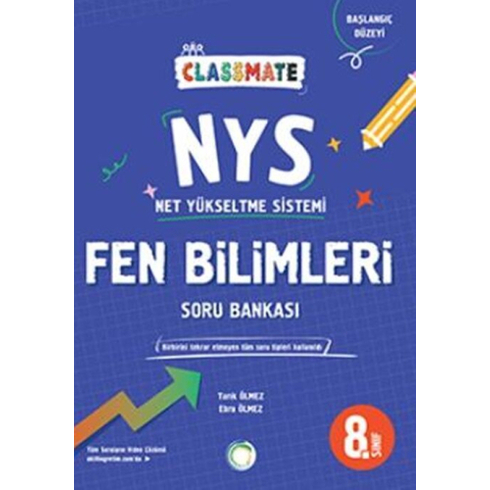 Okyanus Yayınları 8. Sınıf Fen Bilimleri Classmate Nys Soru Bankası Tarık Ölmez