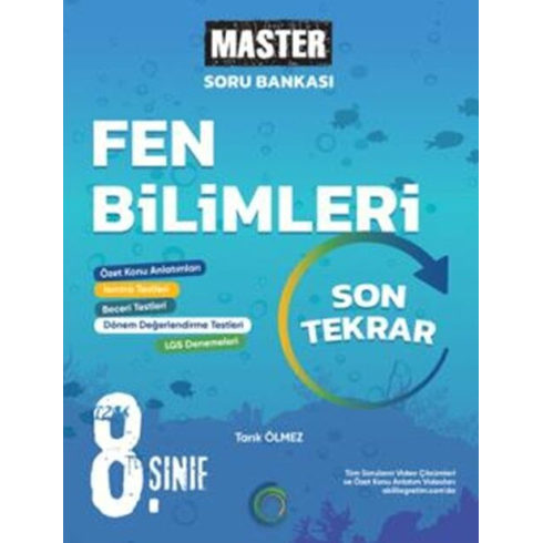 Okyanus Yayınları 8. Sınıf Fen Bilimleri Master Son Tekrar Soru Bankası Komisyon