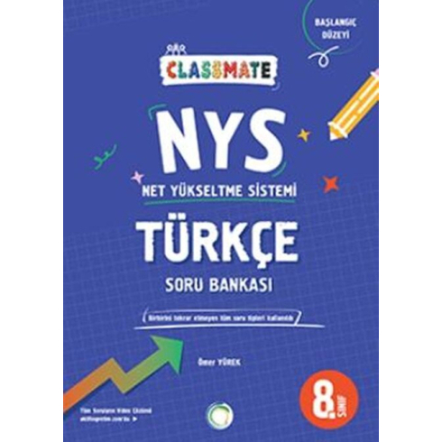 Okyanus Yayınları 8. Sınıf Türkçe Classmate Nys Soru Bankası Ömer Yürek