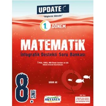 Okyanus Yayınları 8. Sınıf Update Matematik Infografik Soru Bankası Uğur Ak