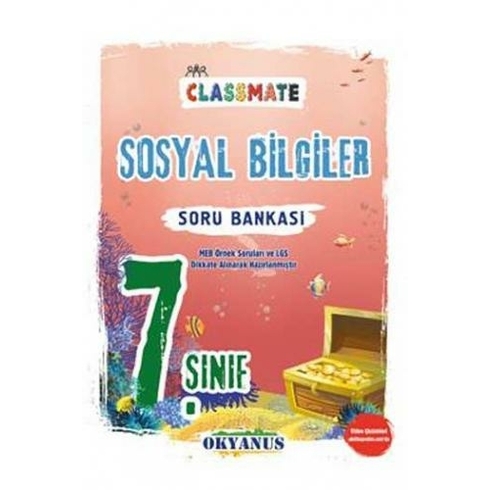 Okyanus Yayınları Okyanus 7.Sınıf Classmate Sosyal Bilgiler Etkinlikli Soru Bankası