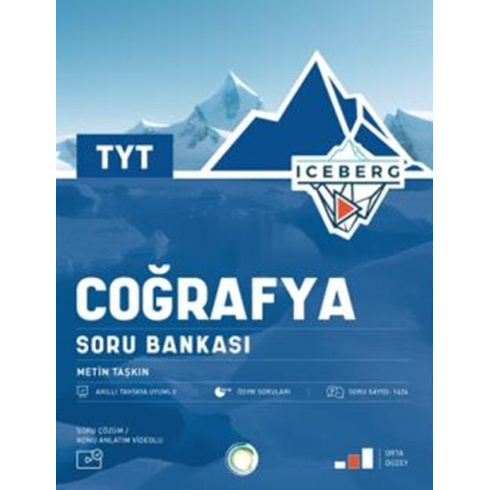 Okyanus Yayınları Tyt Coğrafya Iceberg Soru Bankası Metin Taşkın