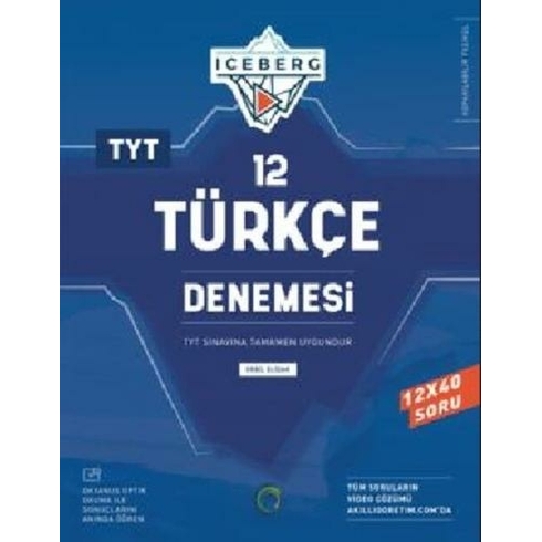 Okyanus Yayınları Tyt Iceberg 12 Türkçe Denemesi Komisyon