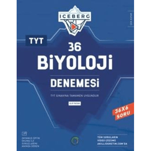 Okyanus Yayınları Tyt Iceberg 36 Biyoloji Denemesi Elif Patan