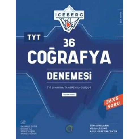 Okyanus Yayınları Tyt Iceberg 36 Coğrafya Denemesi Hakan Aksoy